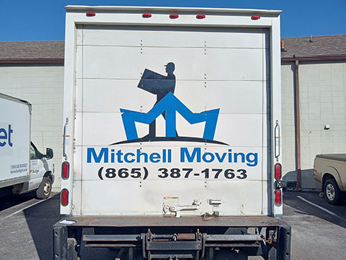 mitchell moving truck