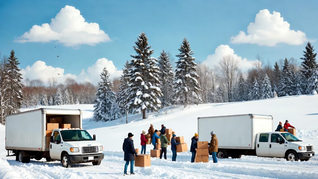 winter long-distance move
